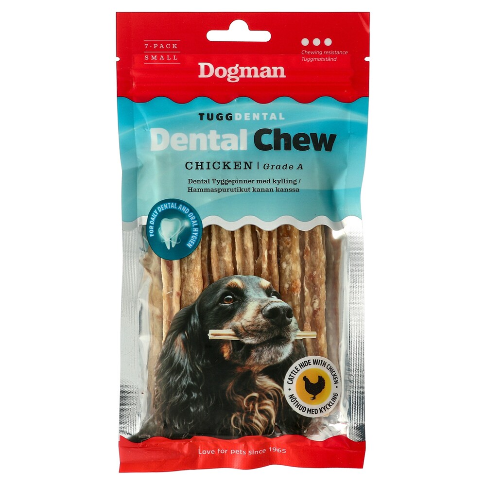 Tyggeben 7 stk. Dental Chew Dogman