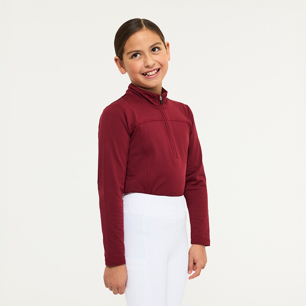 Funktionstop Junior Ella half zip CRW®