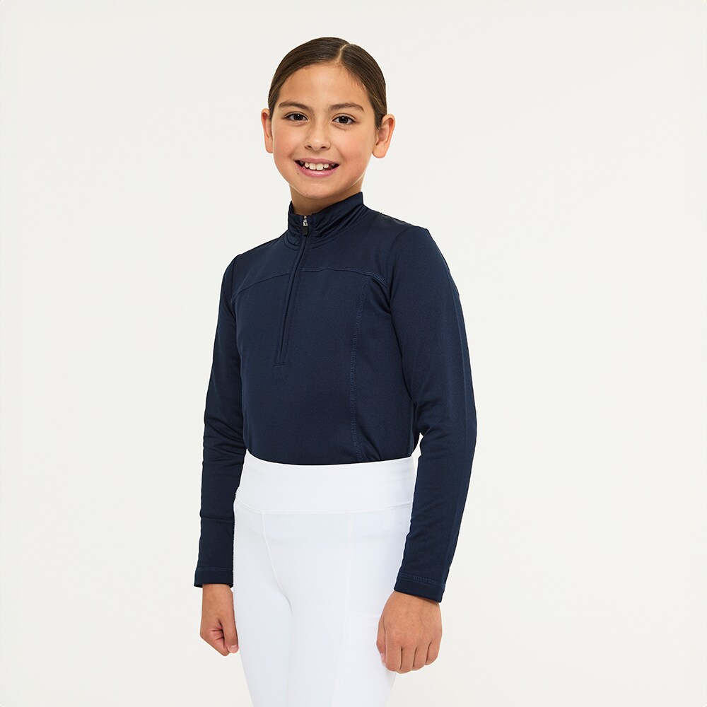 Funktionstop Junior Ella half zip CRW®