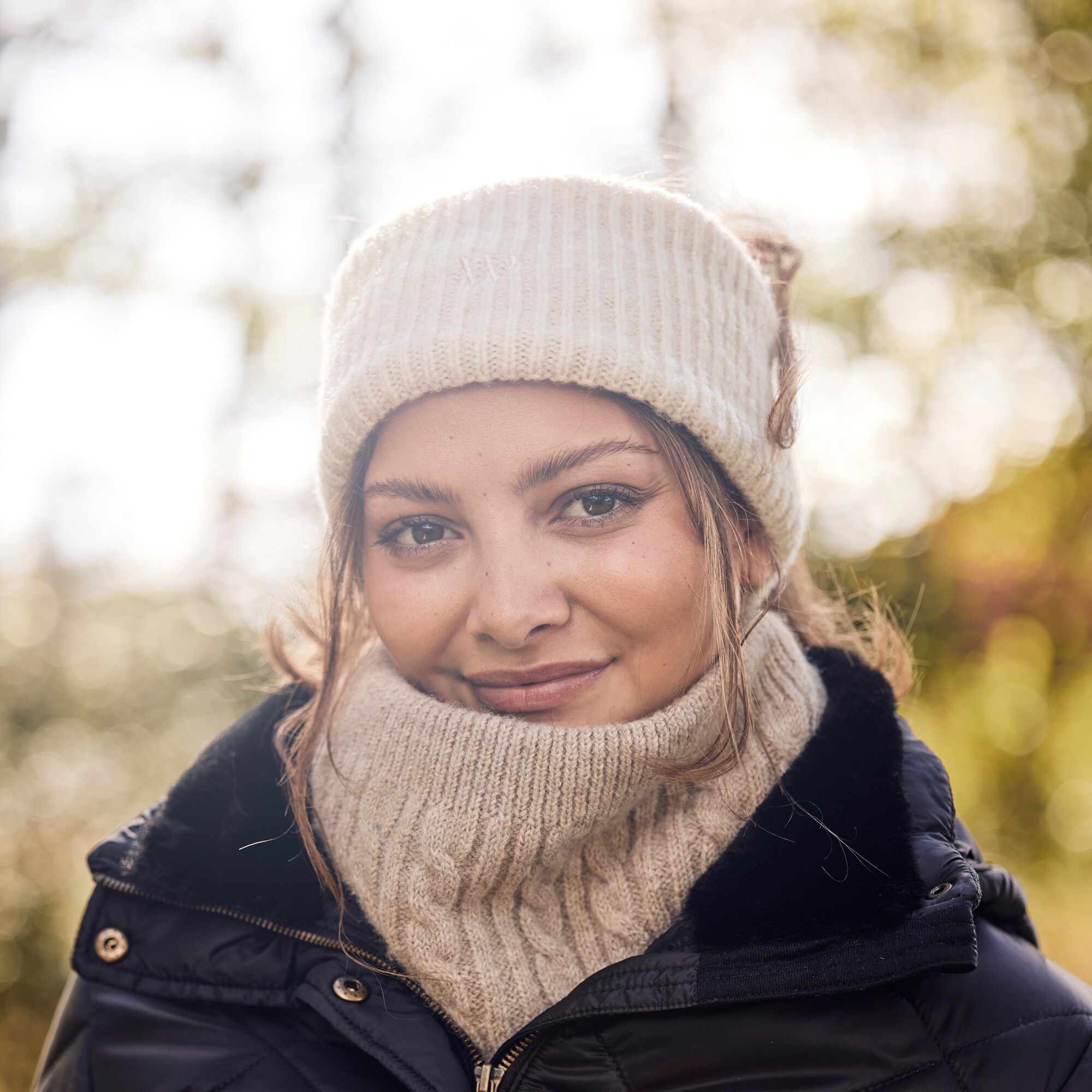 Halstørklæde  Cable Knit Collar JH Collection®