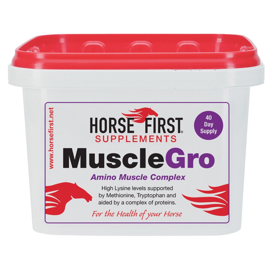 Tilskudsfoder - Muskler og led  Muscle Gro HORSE FIRST®