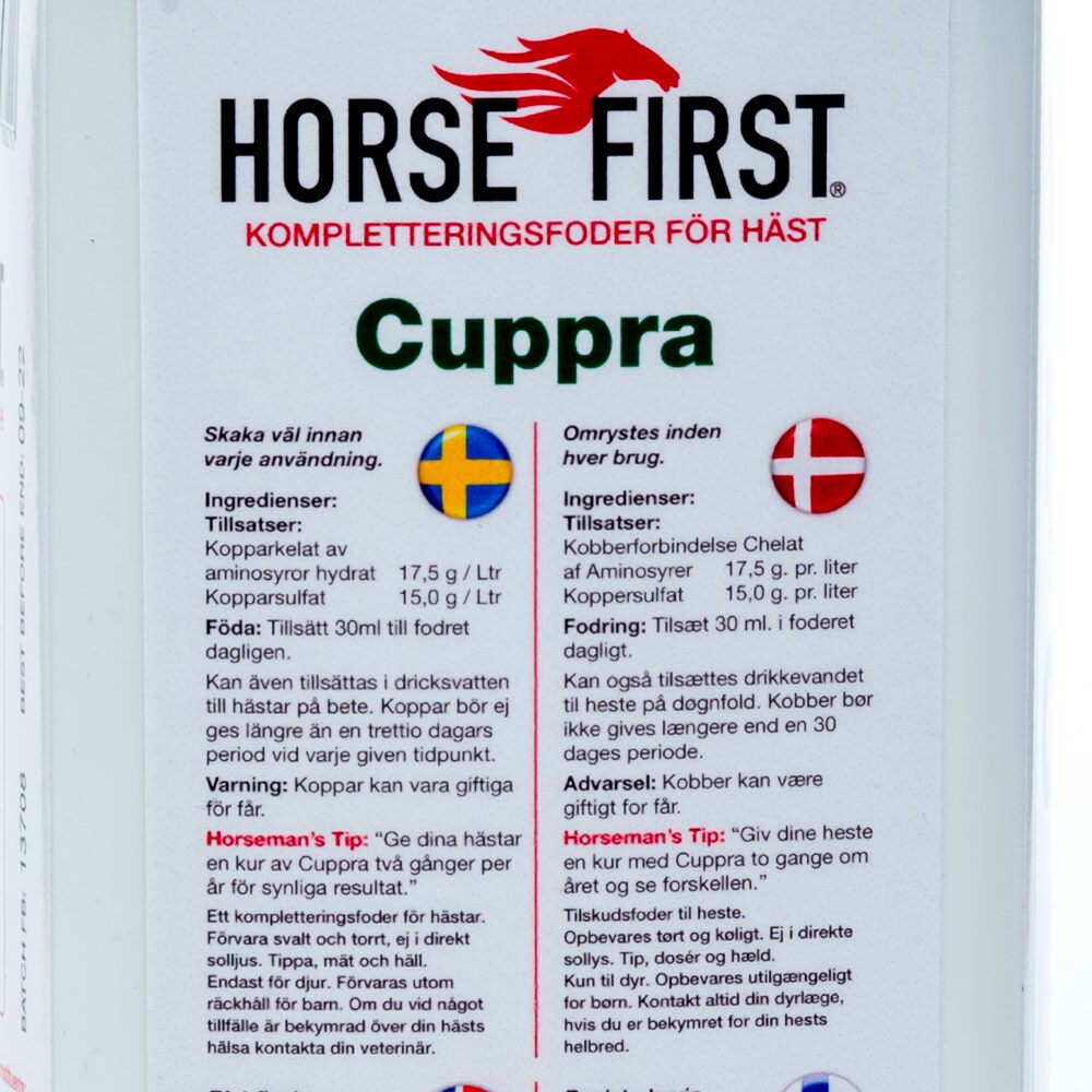   Cuppra HORSE FIRST®