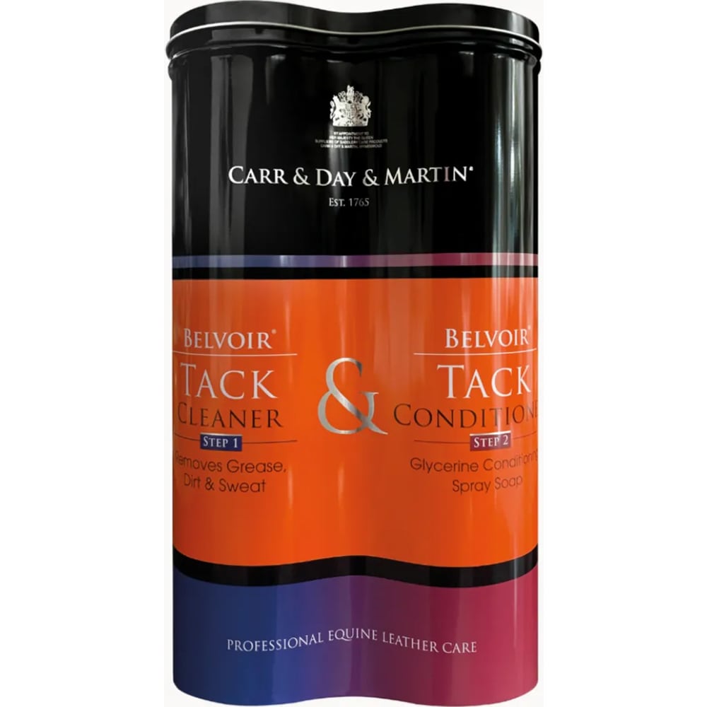 Leather Combi 2 stk. Belvoir Tack Leather Duo 2 x 500ml Carr & Day & Martin