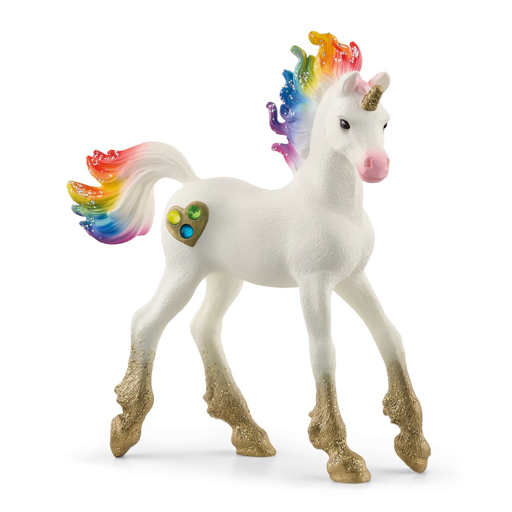 Legetøj  Rainbow Love Unicorn Foal Schleich