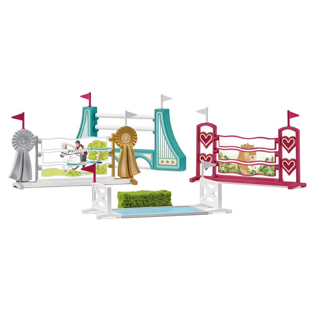 Legetøj  Horse Obstacle Course Accessories Schleich